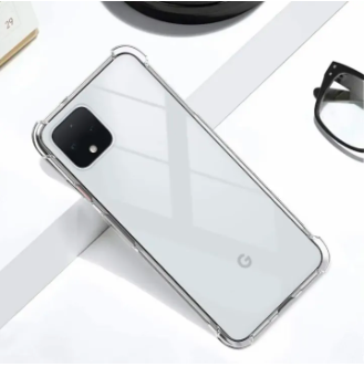 Google Pixel 4xl TPU Silicon Clear Fitted Bumper Soft Case Transparent Back Cover