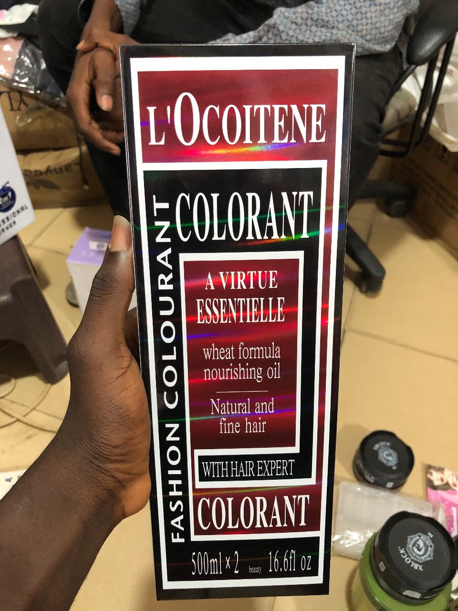 LOcoitene black hair dye