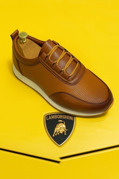 Sneakers en cuir élégant