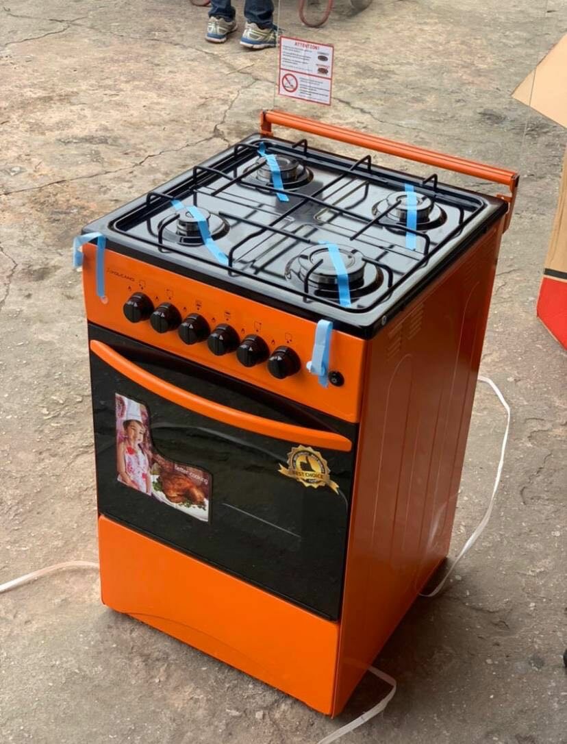 Volcano 50x50 Gas cooker oven and Grill -Turkey made