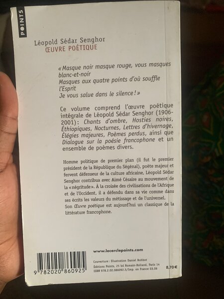 Œuvre Poétique Senghor