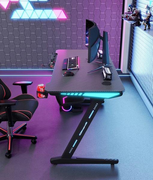 1.4M RGB Gaming Desk