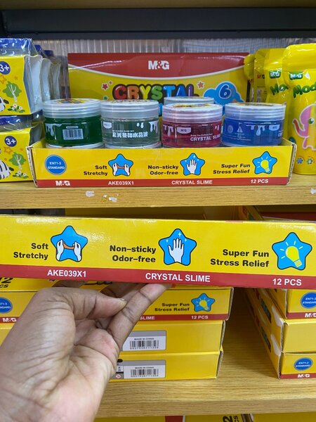 Slime Cristal Non-collant