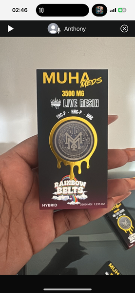 Muha Meds 3500 MG Rainbow Belts