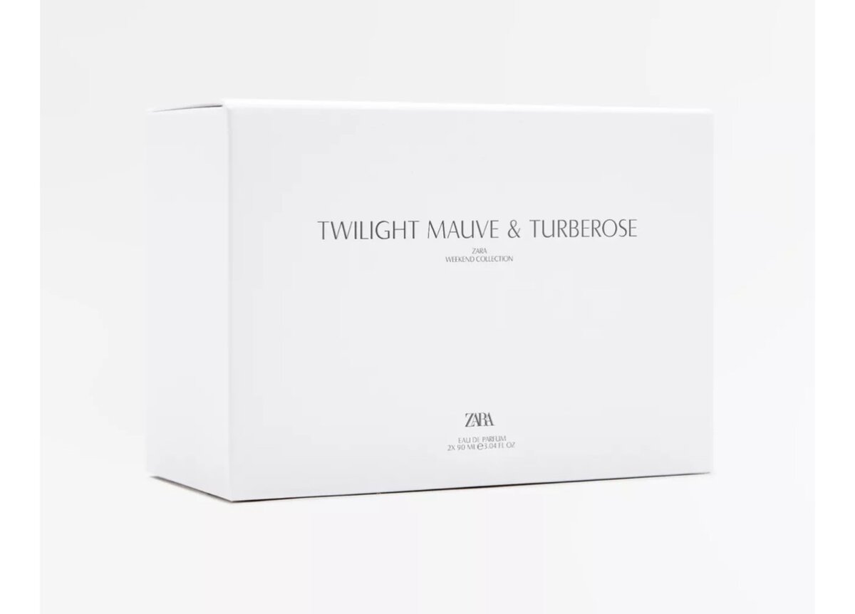 Zara Set Parfum Twilight & Tuberose