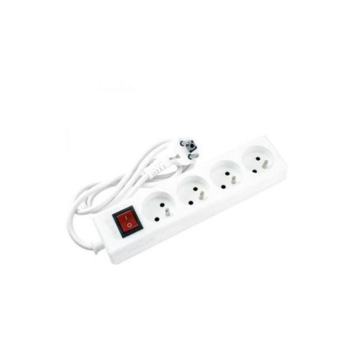 Bloc multiprise 4 prises avec interrupteur