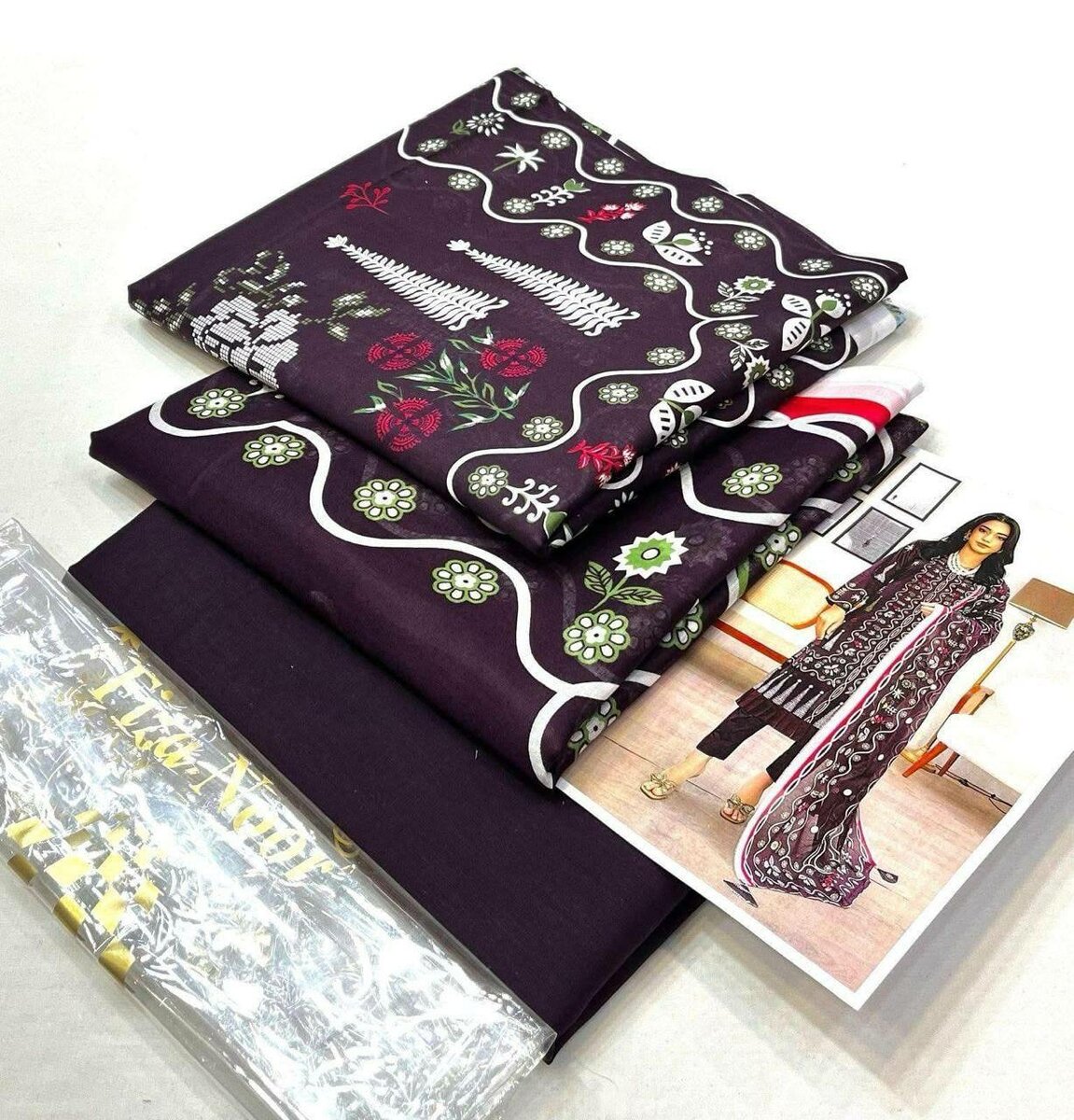 Printed lawn