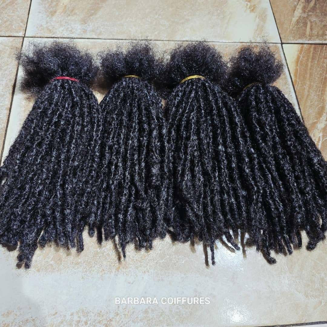 Extensions de cheveux afro naturelles