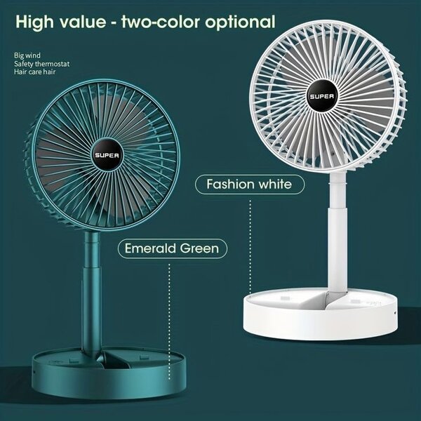 Rechargeable medium fan