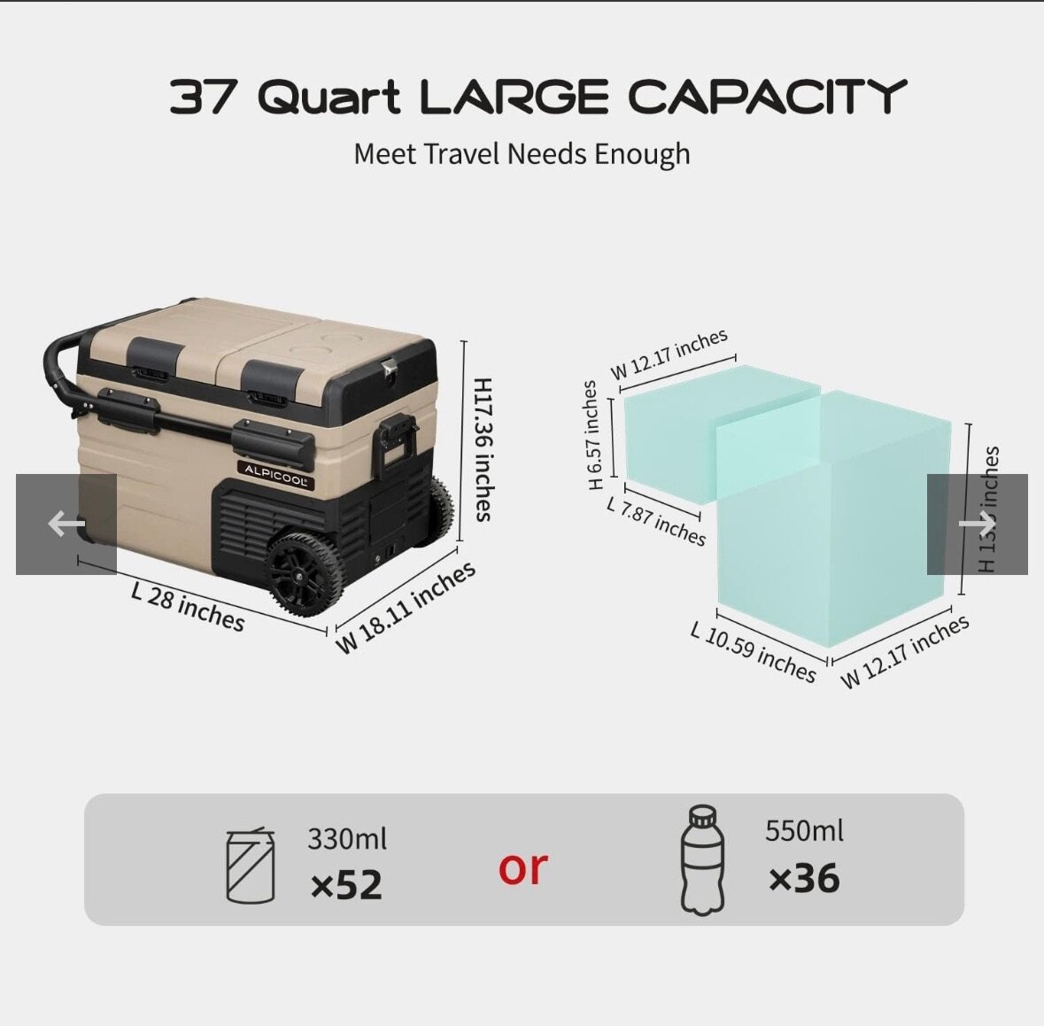 Alpicool  Glaciere Portable