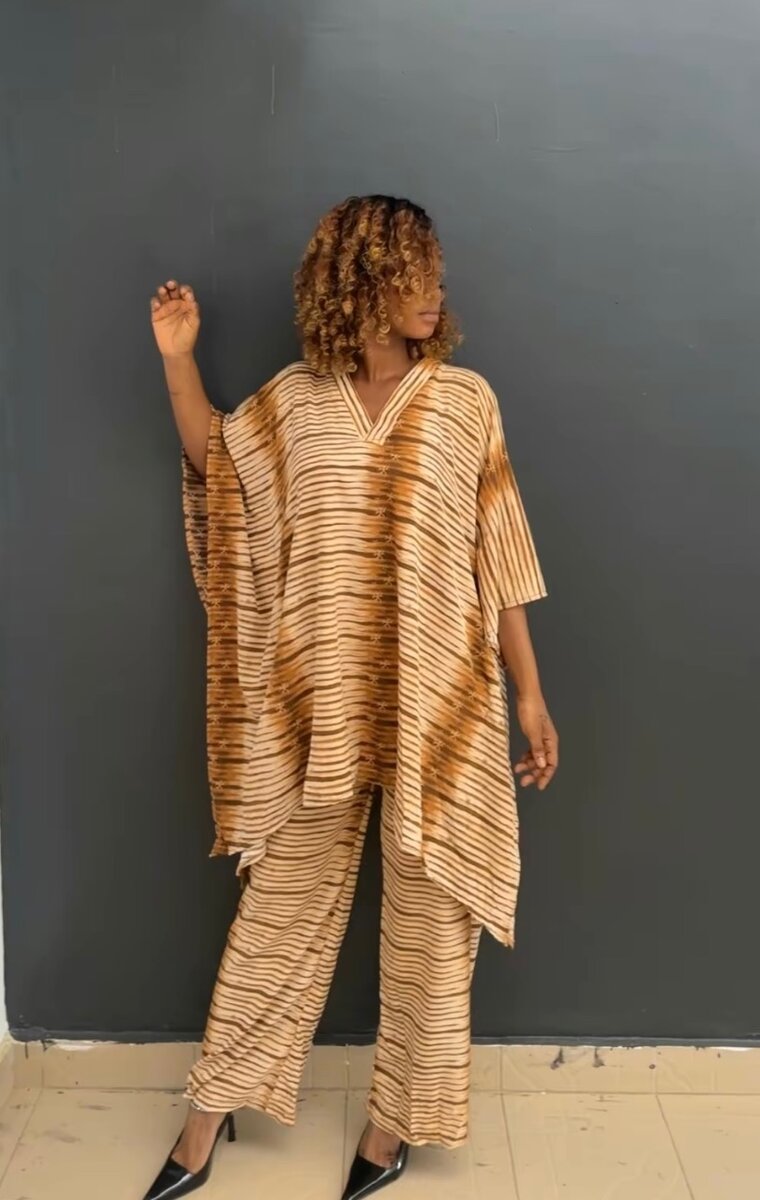 Ensemble Caftan et Pantalon Femme