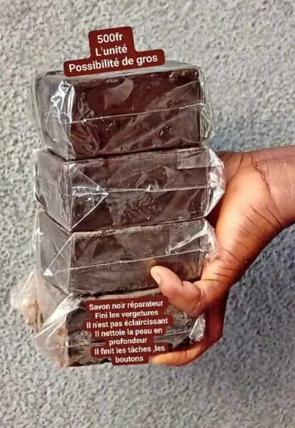 Savon Noir Réparateur Naturel