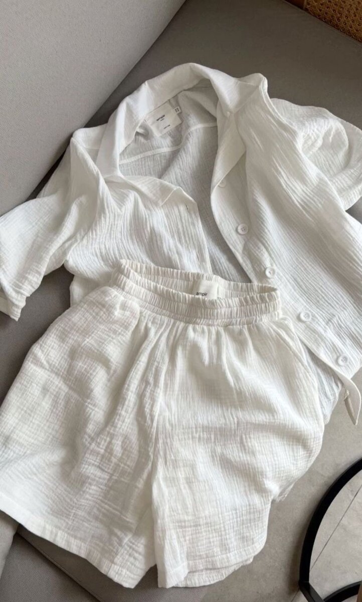 Ensemble d'été léger en lin