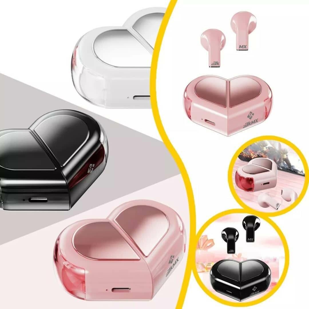 Écouteurs Sans Fil Coeur