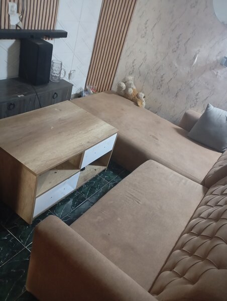 Canapé d'angle confortable