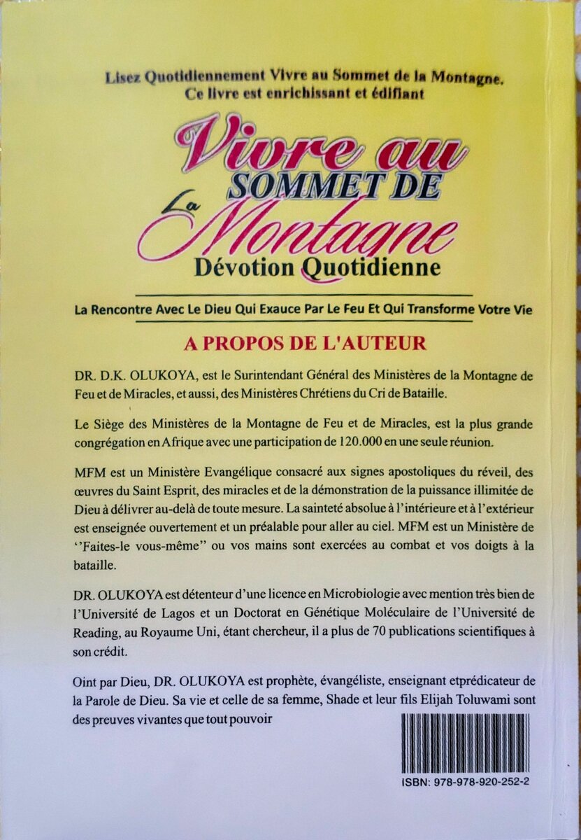 Vivre au sommet de la montagne