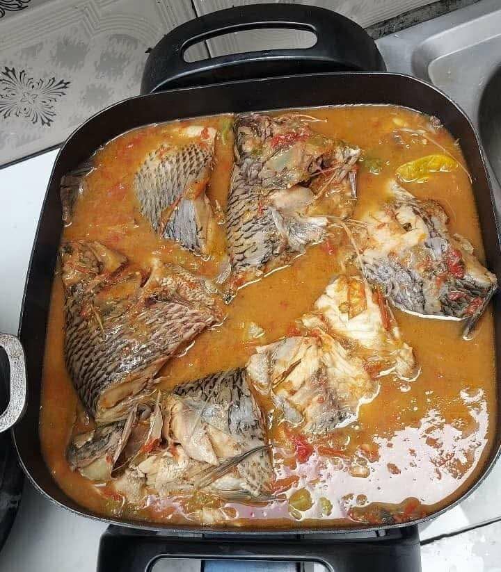 Tilapia épicé en sauce