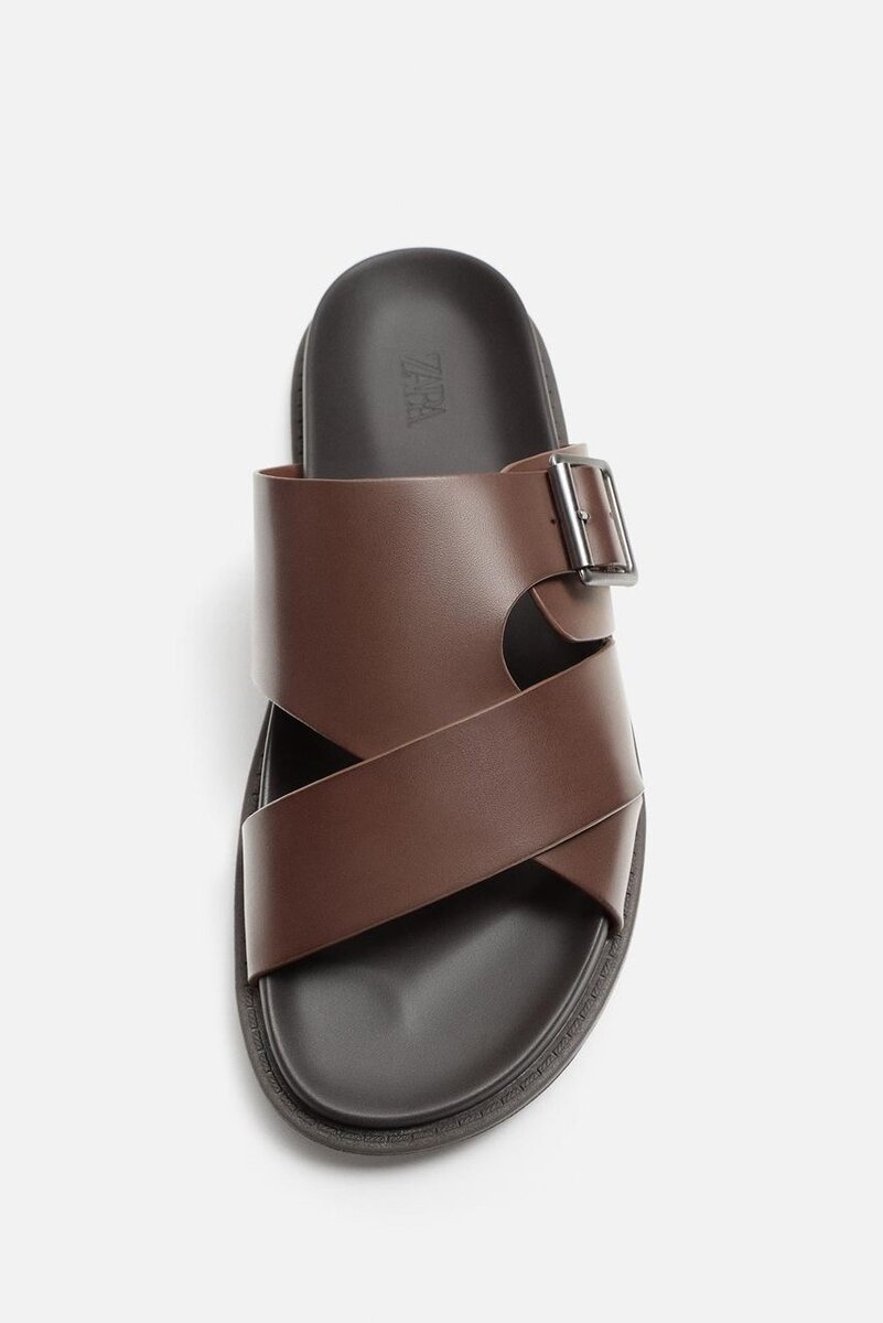 Sandales en cuir pour homme
