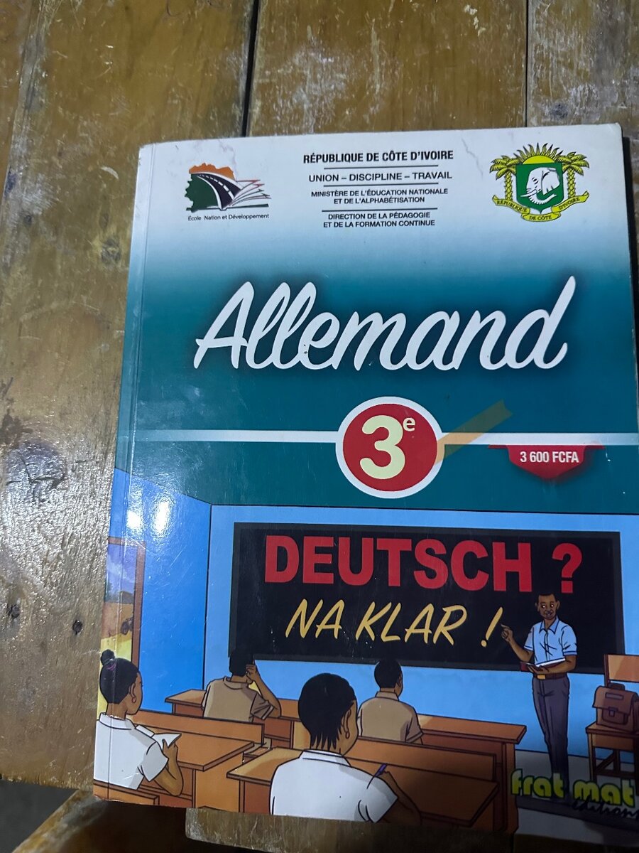 Livre Éducation 3e Physique, Allemand, Français