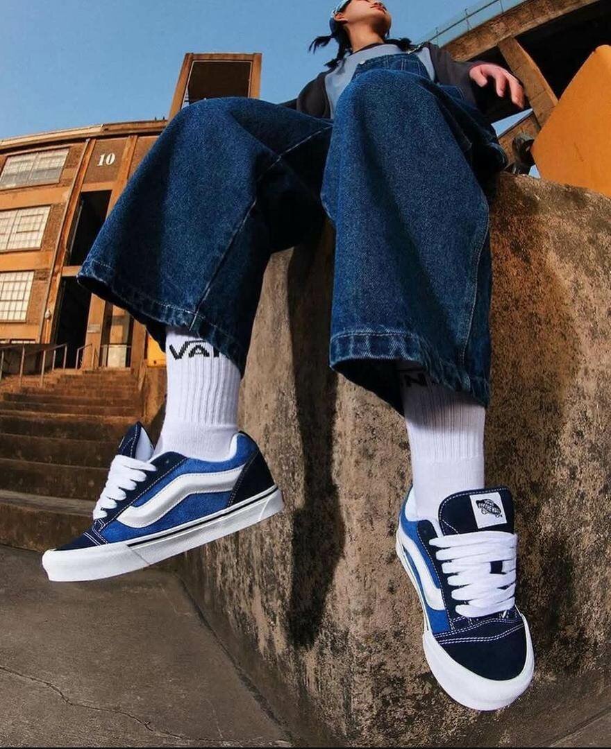 Baskets Vans KNUS Bleu