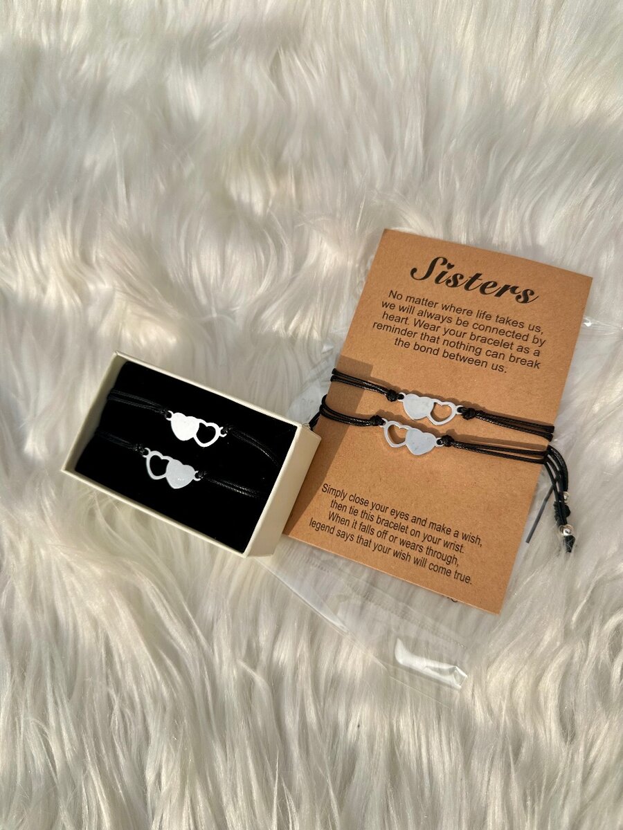 Bracelets avec breloque cœur