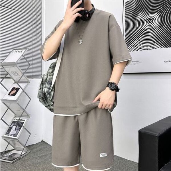 Costume d'été décontracté unisexe