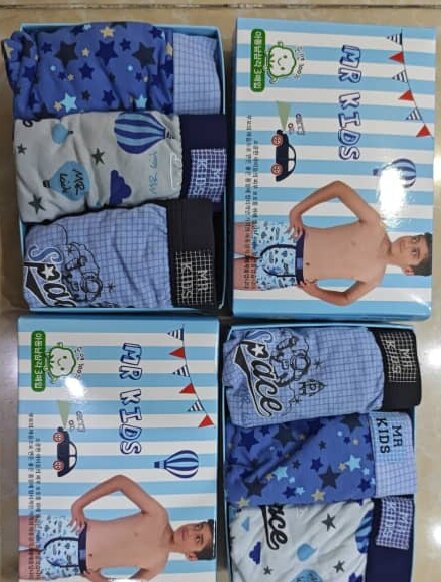 Boxers pour garçons amusants