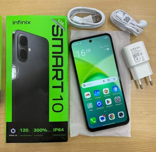 Infinix Smart 10 Téléphone 128Go