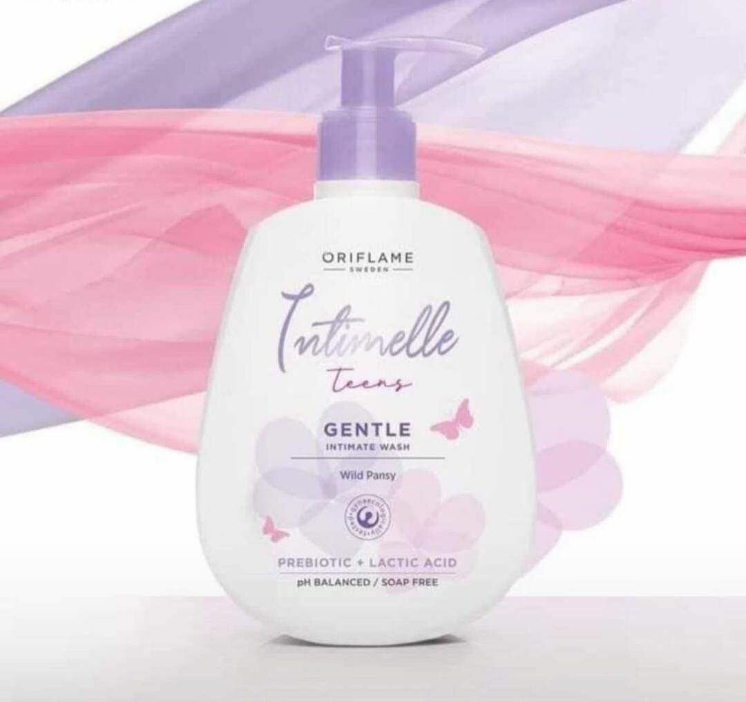 Oriflame's Gentle Teen Intimate Wash designed for teens