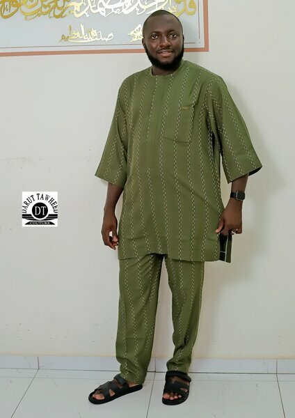 Ensemble tunique tissu Lin