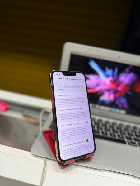 13 Pro 128 giga fissuré écran