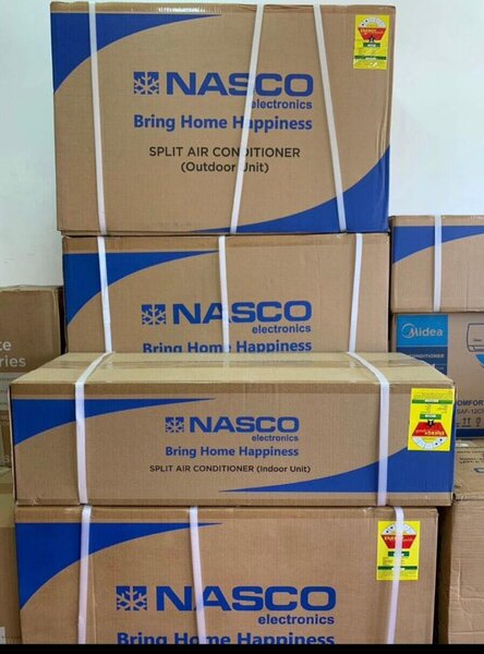 Nasco air conditioner, 1.5hp and 2.0hp