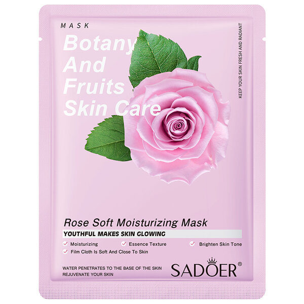 Sadoer rose facial sheet mask 25g