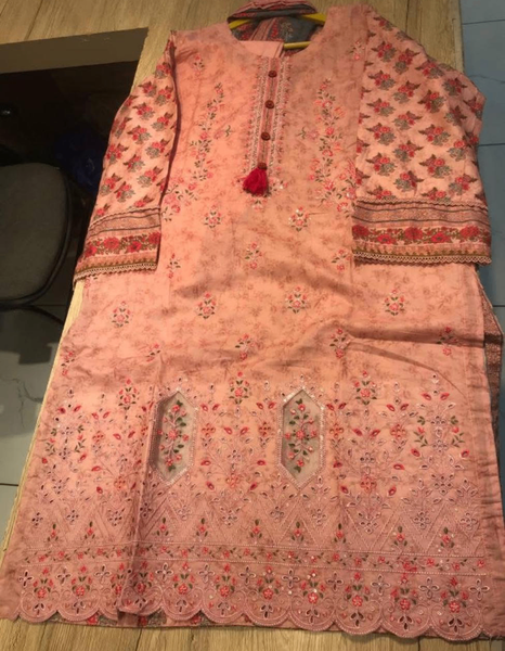 Ladies 1pc embroidery kurta