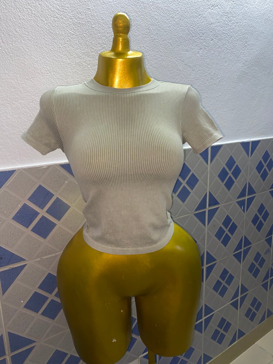 T-shirts en coton à rayures