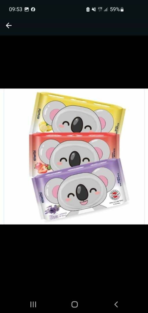 Lingettes AIWIBI pour bébé