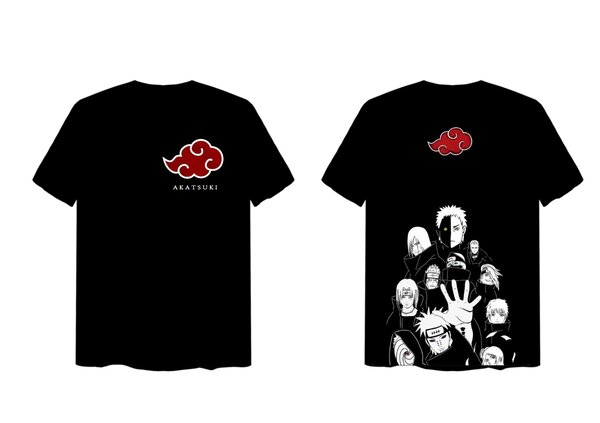 T-shirt Akatsuki Naruto Logo