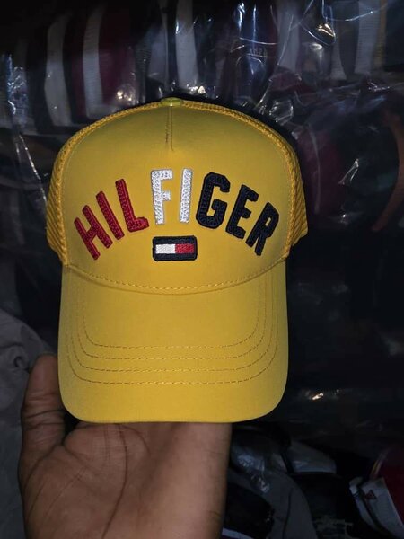 Casquette jaune Hilfiger