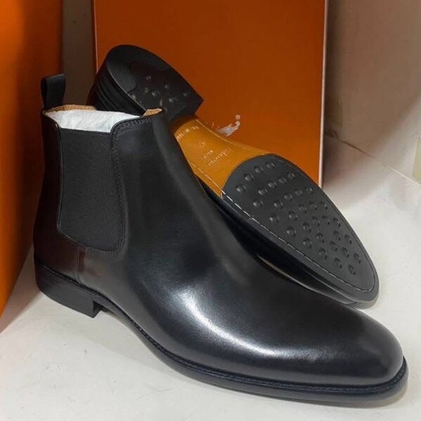 Bottines Chelsea en cuir élégantes