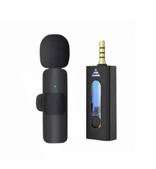 Micro-cravate Sans Fil Pour L'enregistrement Audio Et Vidéo, Adapté Pour 3.5mm