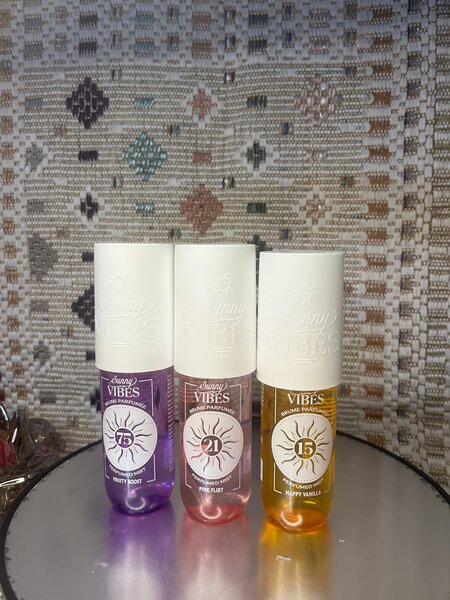 Brumes corporelles parfumées