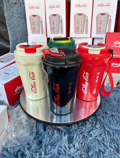 Tasse à café thermos colorée