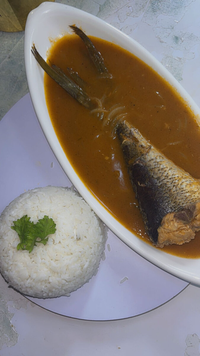 Délicieux repas africain