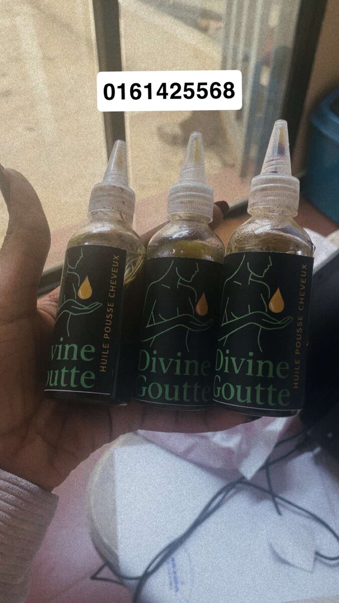 Huile Divine Goutte Cheveux