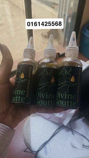 Huile Divine Goutte Cheveux