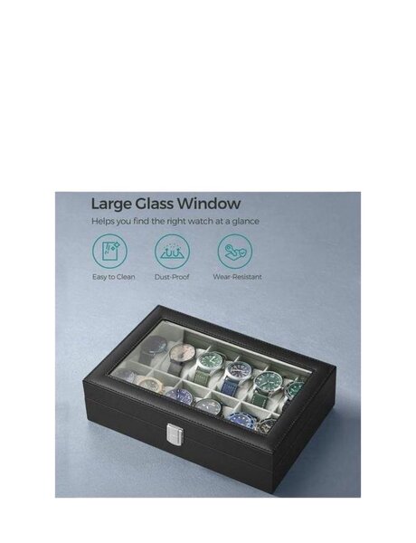 Boîte à Montres 12 Compartiments