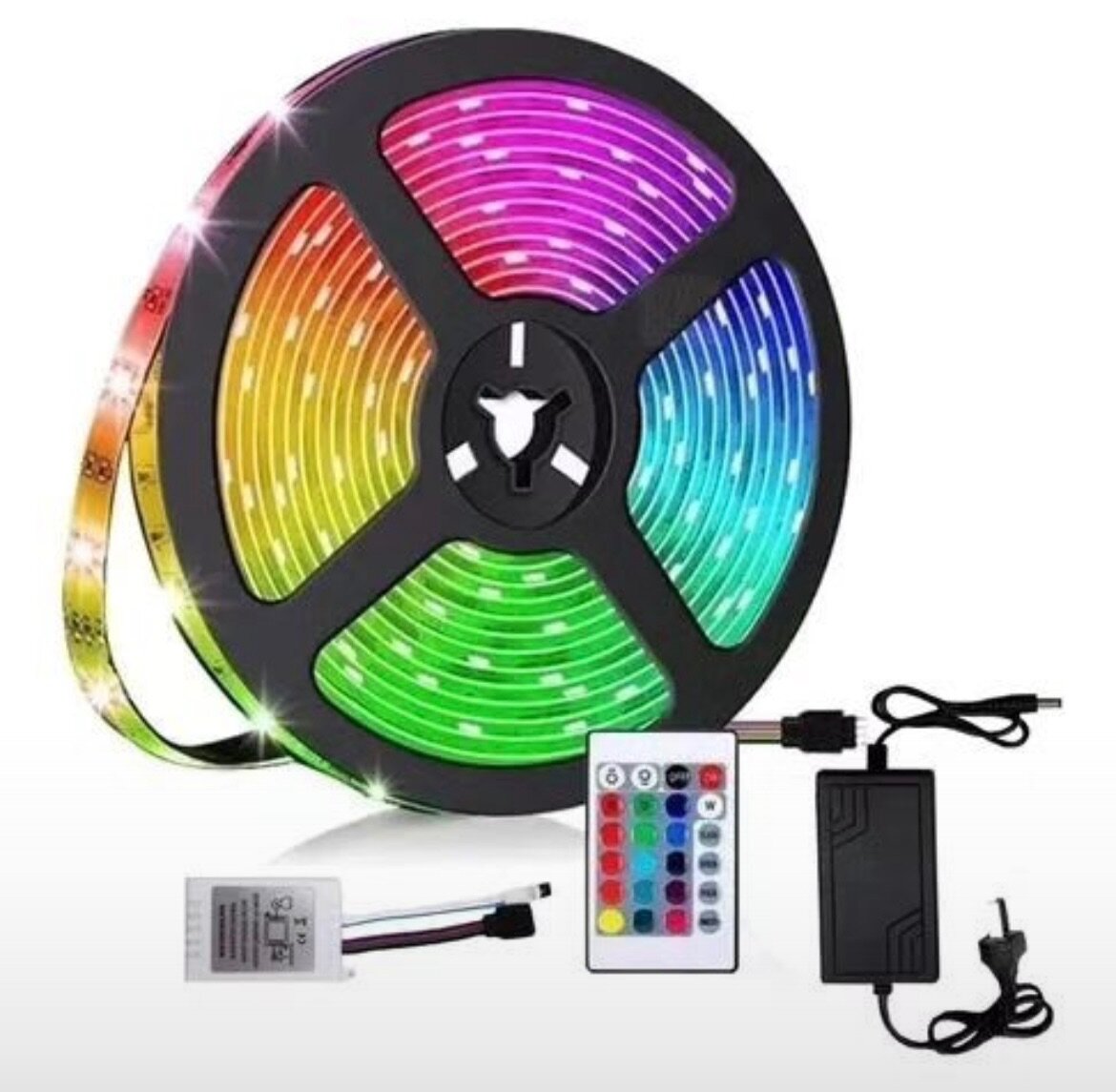 Bande LED RGB 5050 avec télécommande