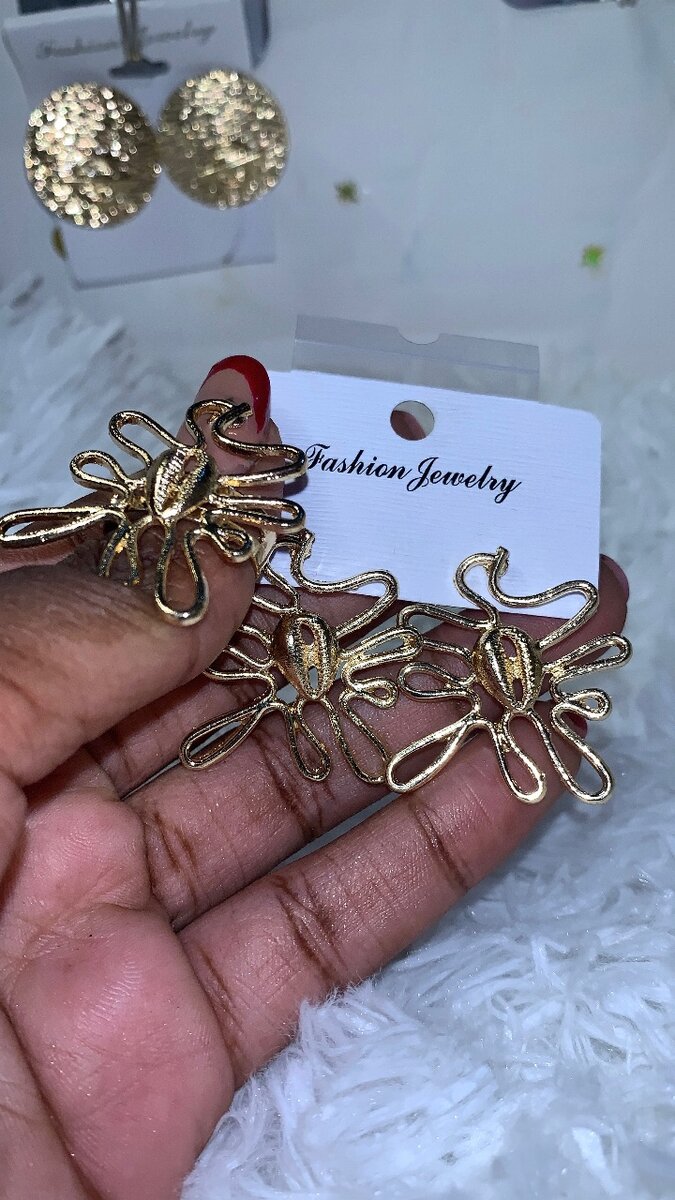 Boucles d'oreilles mode chic