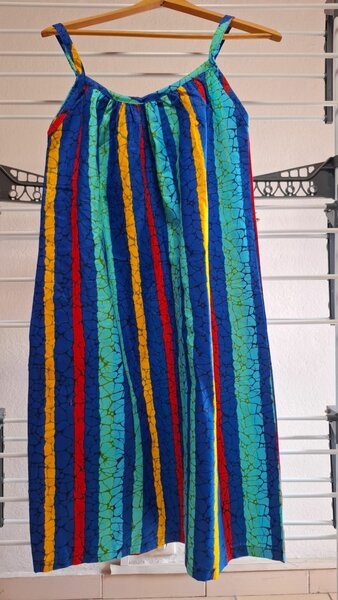 Robe d'été colorée femme