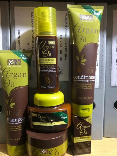 Argan oil hair set